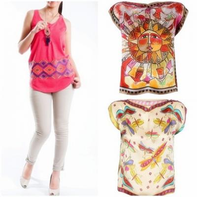 20 de Tricouri colorate de vara 