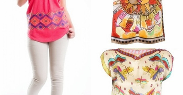 20 de Tricouri colorate de vara 