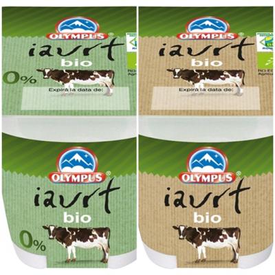 Olympus lanseaza, in premiera pentru piata din Romania, iaurtul bio produs local