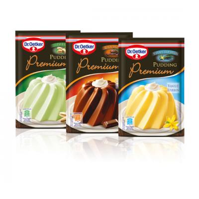 Dr. Oetker lanseaza Premium Pudding cu trei arome speciale