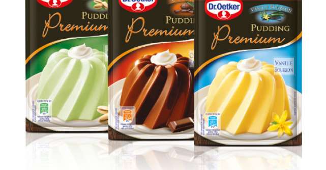 Dr. Oetker lanseaza Premium Pudding cu trei arome speciale