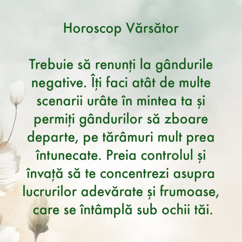 La ce trebuie să renunți în săptămâna 24-30 iulie ca să atragi fericirea