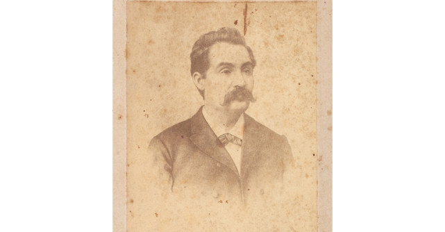 Ultima fotografie a poetului Mihai Eminescu, scoasă la licitație