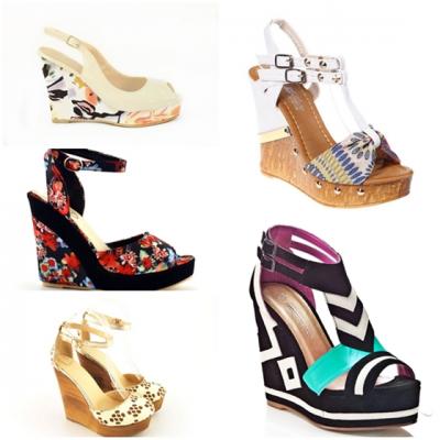 Sandale cu platforma pentru vara 2013
