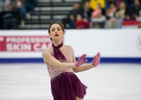 Cine este Julia Sauter, patinatoarea nemțoaică care reprezintă România la JO 2026