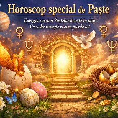 Horoscop special de Paște. Energia sacră a Paștelui lovește în plin: Ce zodie renaște și cine pierde tot