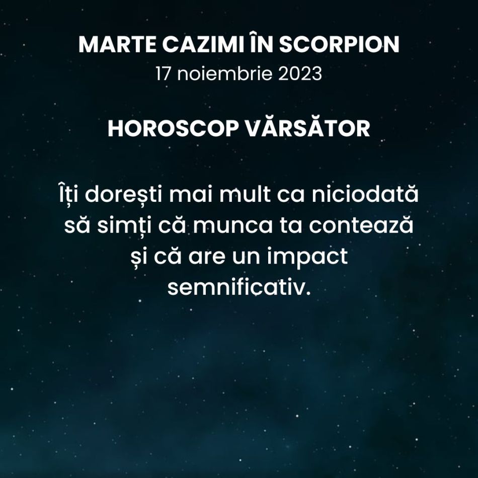 Marte Cazimi în Scorpion. Este momentul să acționăm! Fenomenul nu a mai avut loc din 1991! Horoscop Special