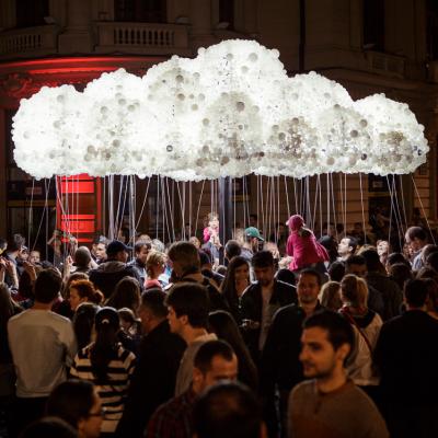 19 instalații, 6 clădiri emblematice transformate prin video mapping, 3 seri de artă și lumină pe Calea Victoriei
