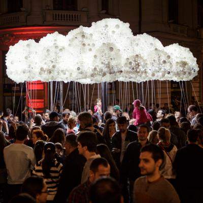 19 instalații, 6 clădiri emblematice transformate prin video mapping, 3 seri de artă și lumină pe Calea Victoriei