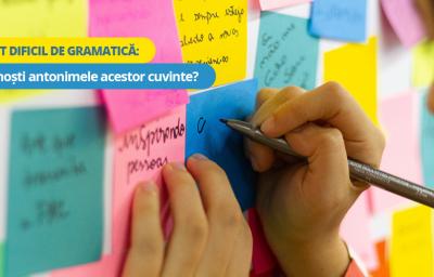 Test dificil de cultura generala: Cunosti antonimele acestor cuvinte?