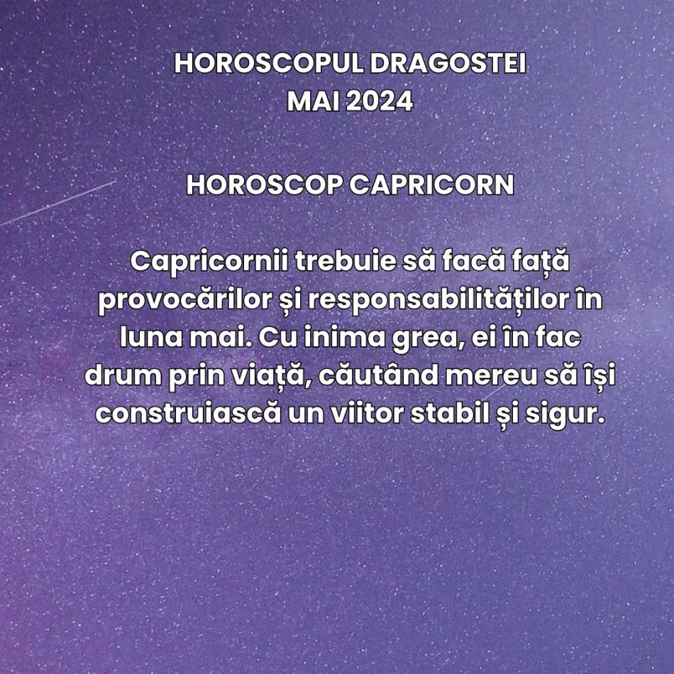 Horoscopul Dragostei Mai 2024: O zodie se zbate între nevoia de conexiune emoțională și dorința nestăpânită de libertate