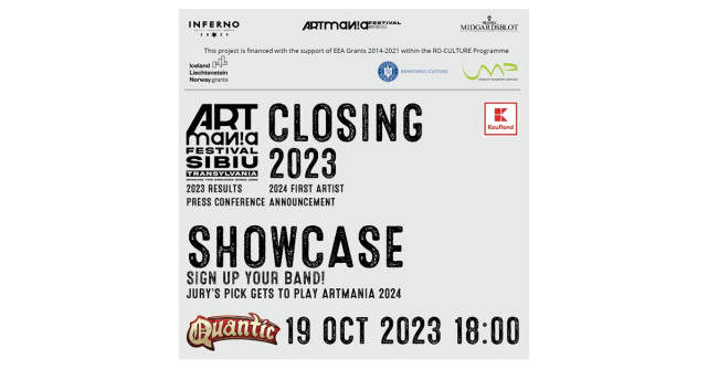 ARTmania Festival Sprijină Talentele Promițătoare din Muzica Rock, Metal, Alternativ și Progresiv