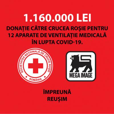 Mega Image continuă implicarea în lupta împotriva pandemiei COVID-19
