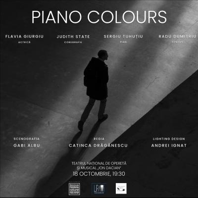 ANUNȚAREA PIANO COLOURS - O FUZIUNE CAPTIVANTĂ DE MUZICĂ CLASICĂ, ELECTRONICĂ ȘI DANS 