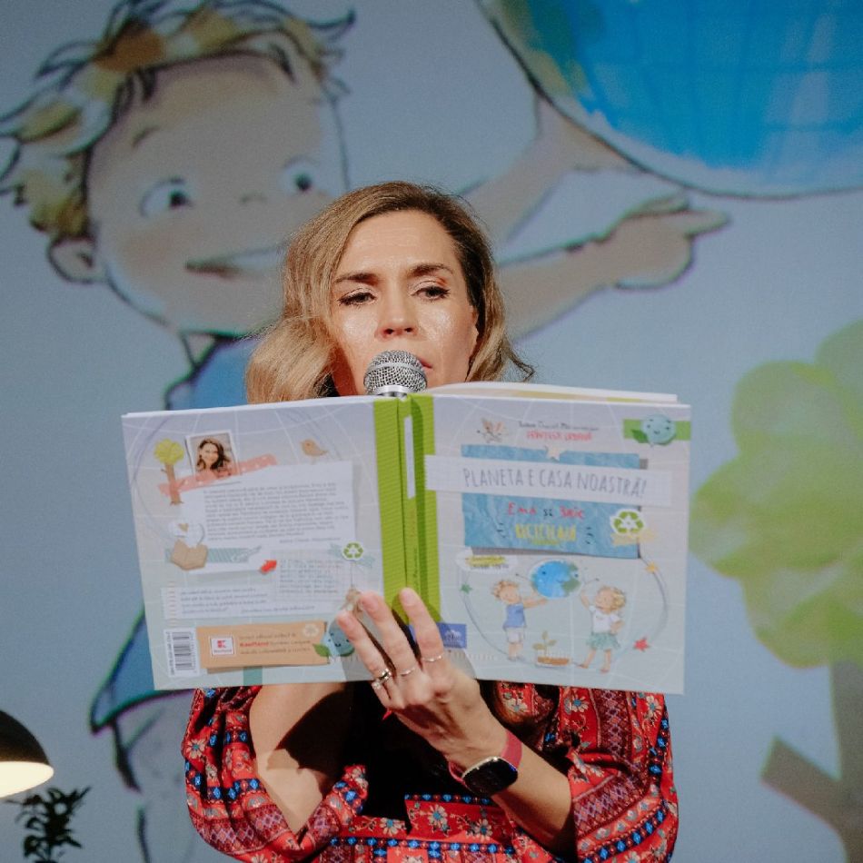 Kaufland România – primul proiect editorial de educație ecologică în colaborare cu scriitoarea Ioana Chicet-Macoveiciuc