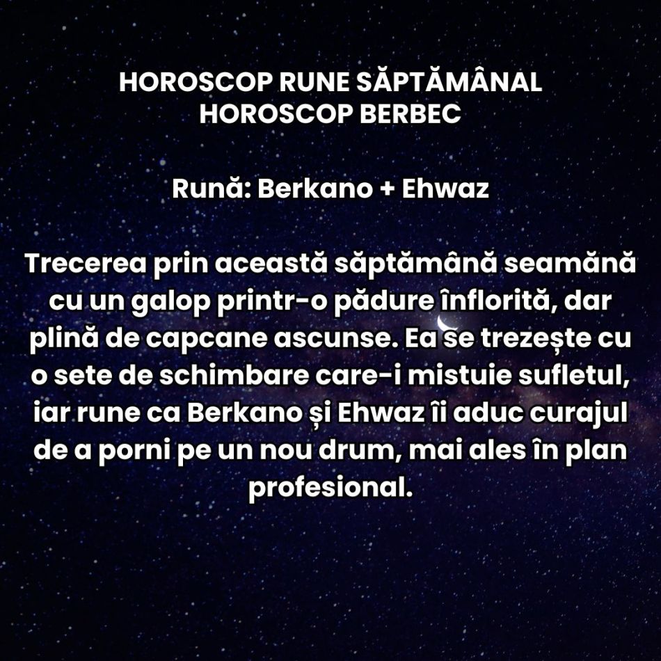 Horoscop Rune săptămâna 2-8 iunie 2025: Universul ne invită să ne lăsăm purtați de curenții invizibili ai destinului
