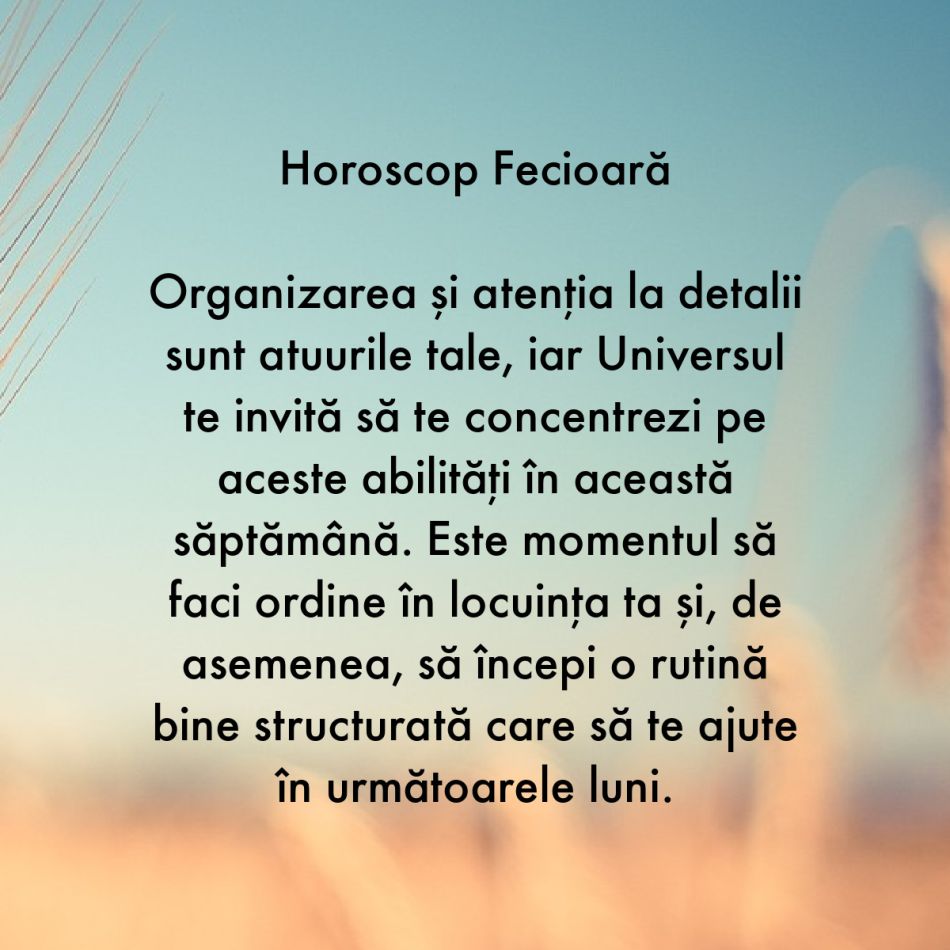 De ce are nevoie fiecare semn zodiacal în săptămâna 25 septembrie - 1 octombrie