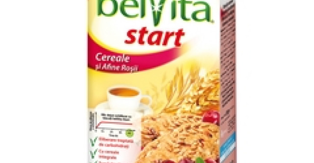 Un nou sortiment de biscuiti deliciosi pentru micul dejun: belVita Start cu Cereale si Afine Rosii