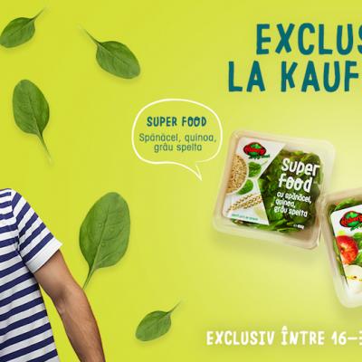 Big Apple și Superfood - noile sortimente de salate de la Eisberg