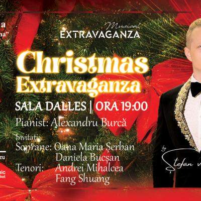 CHRISTMAS EXTRAVAGANZA cu ŞTEFAN von KORCH & invitaţii pe 17 Decembrie la Sala Dalles