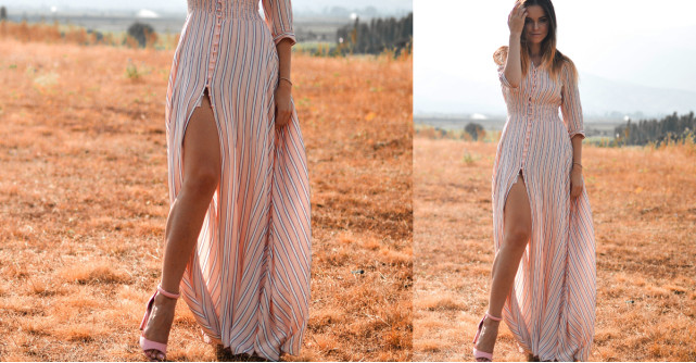 Alege rochii de vară cu șliț pe picior pentru un look sexy, de zi sau de seară