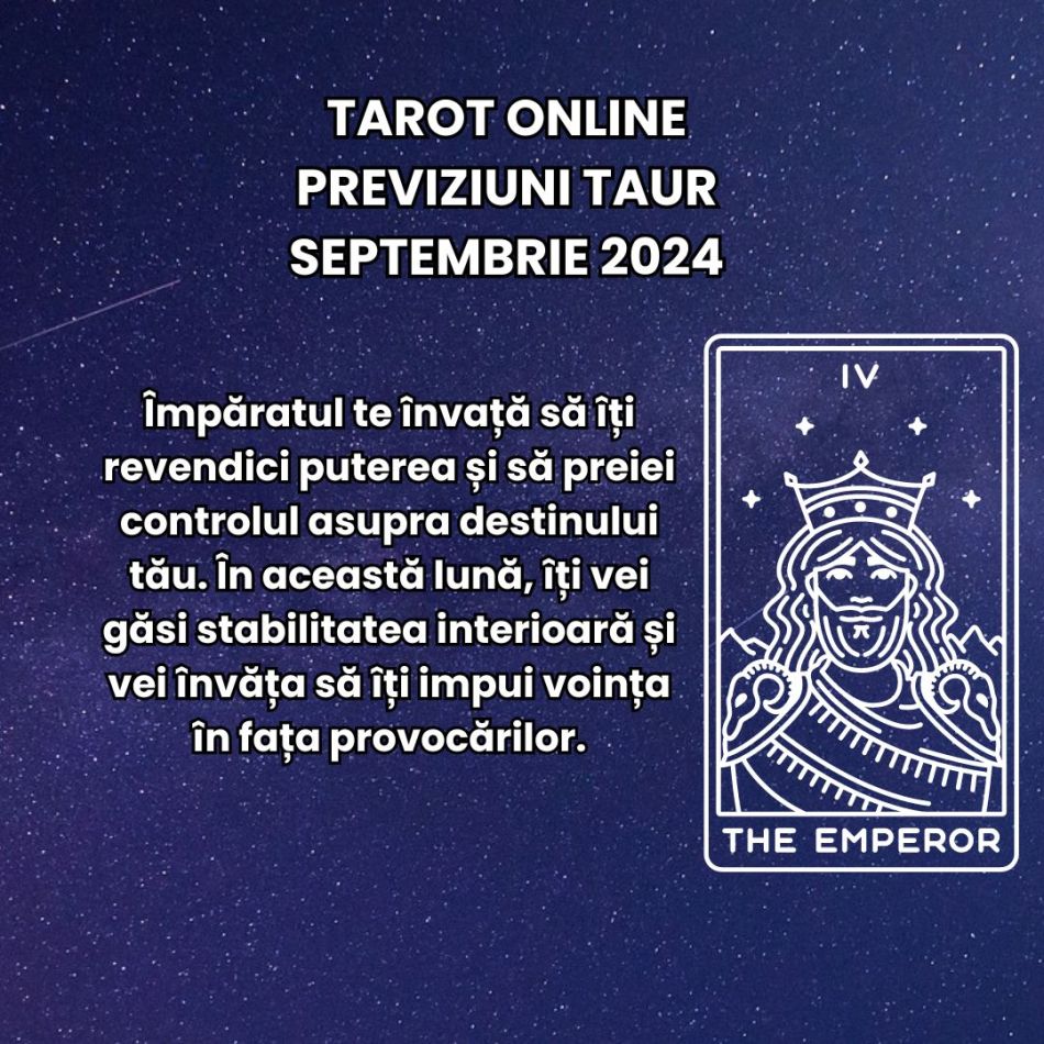 Tarot online: Previziunile Universului în luna septembrie pentru zodia ta
