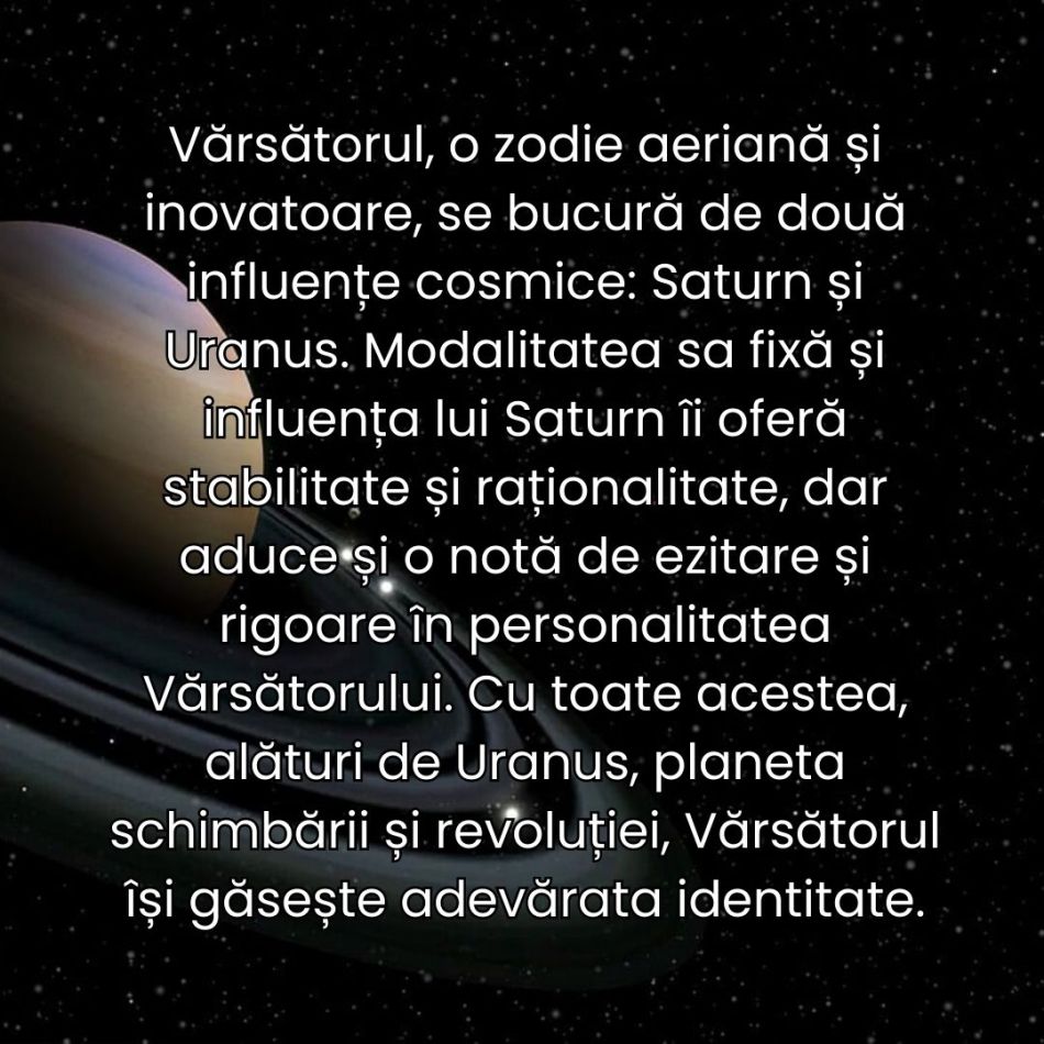 Zodiile aflate sub protecția lui Saturn și Uranus, planeta karmei și planeta inovației