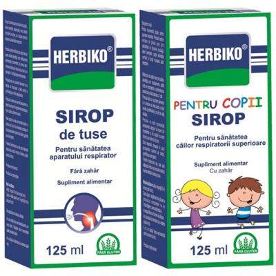 Scapa usor si rapid de tuse cu siropurile HERBIKO