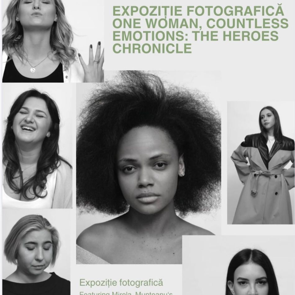 One Woman Countless Emotions: The Heroes Chronicle - O Expoziție Fotografică ce Explorează Trăirea și Exprimarea Emoțiilor