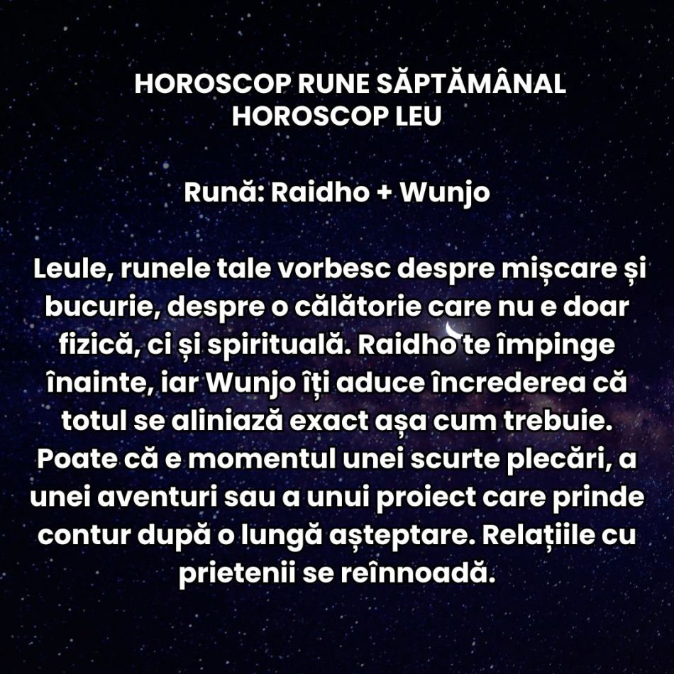 Horoscop Rune săptămâna 17-23 noiembrie: Trecem printr-o perioadă încărcată care ne pune răbdarea și inima la mari încercări