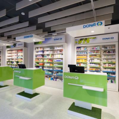 Reteaua de farmacii DONA, proces complex de rebranding