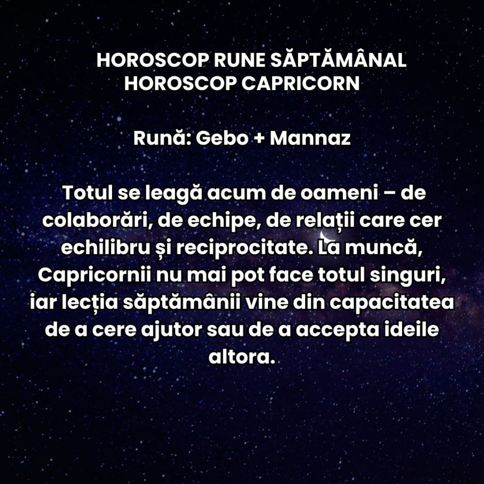 Horoscop Rune săptămâna 23-29 martie: Muncim mai mult, oboseala se acumulează, programul devine mai strict