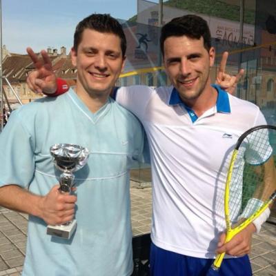 Vali Butnaru si Adi Nartea, gazdele RALLY SQUASH PARTY 