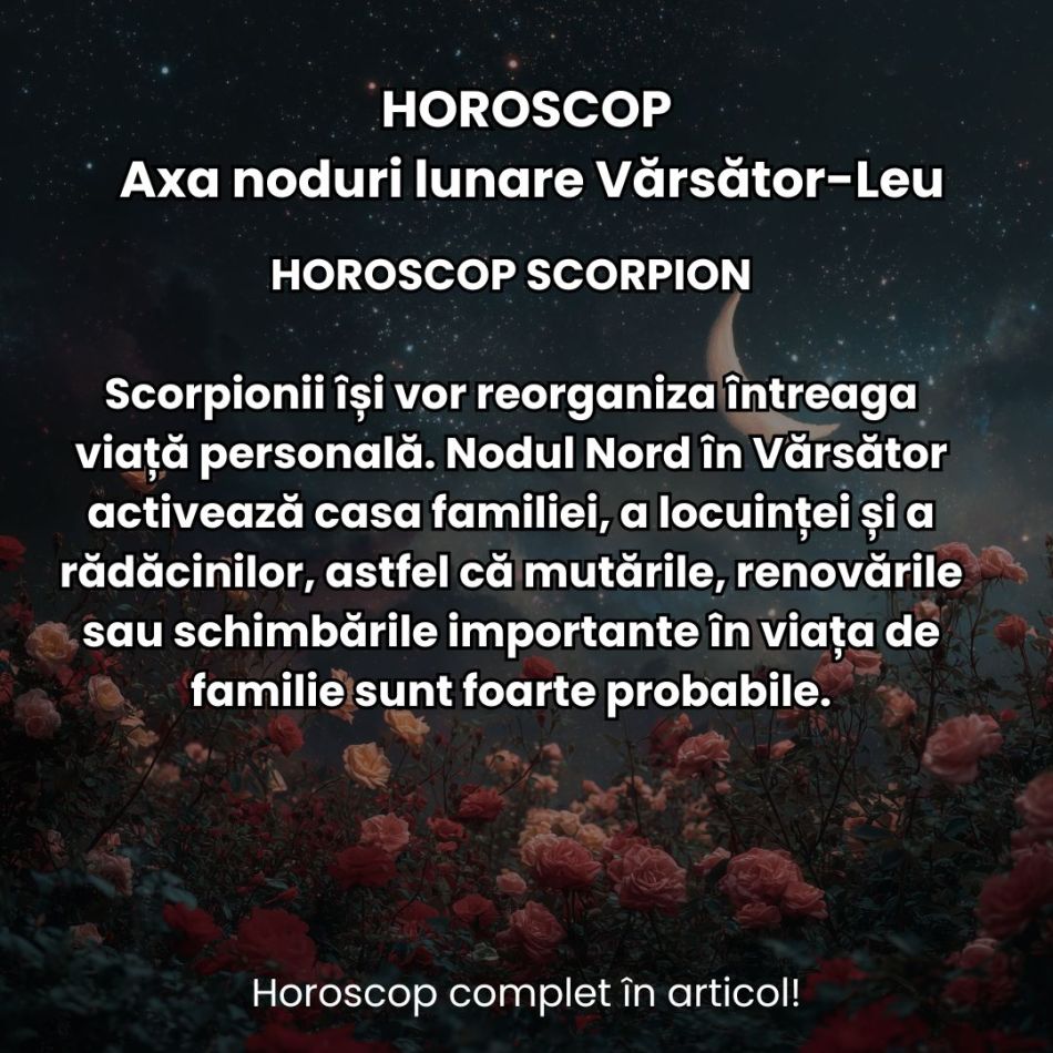 Nodurile Lunare intră în Vărsător și Leu: Busola destinului se recalibrează. Ce schimbări aduc până în martie 2028? 