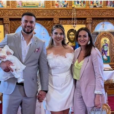 Botez de fițe pentru fiica lui Culiță Sterp! Cum a arătat cea ma importantă seară pentru artist