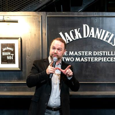 Simfonie cu note de degustare unice,  cu ocazia vizitei celui de-al 8-lea Master Distiller Jack Daniel’s în București