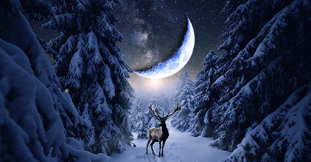 2 ianuarie 2022: Prima Luna Noua a anului este cadoul Universului pentru noi. Divinitatea ne bincuvanteaza cu darul norocului 