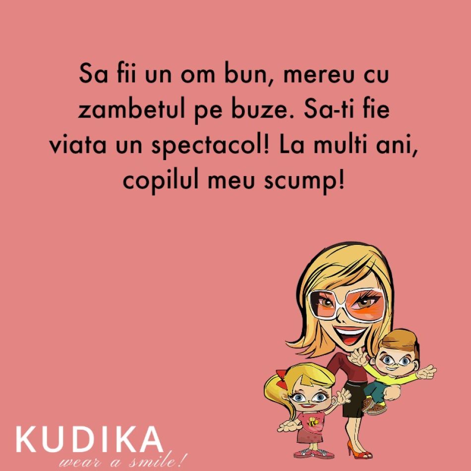 Mesaje de La Mulți Ani pentru copii