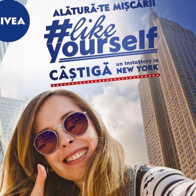 Alătură-te Mișcării NIVEA #LikeYourself!  Fii chiar tu vocea care oferă fetelor încredere în ele!