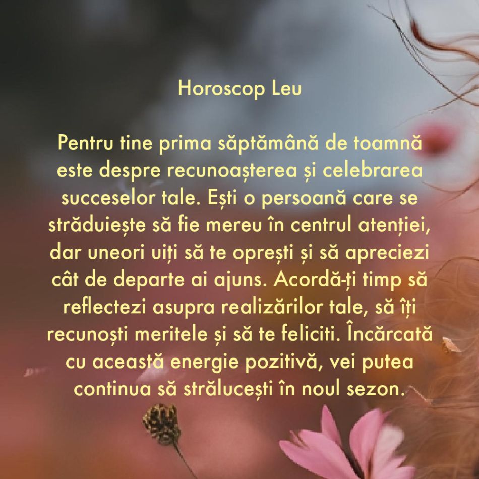 De ce are nevoie fiecare semn zodiacal în săptămâna 2-8 septembrie
