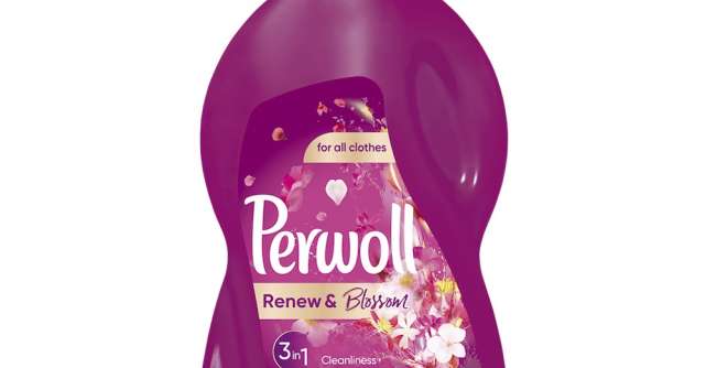 Noul detergent Perwoll Renew&Blossom le oferă hainelor îngrijire specială și un parfum floral elegant  