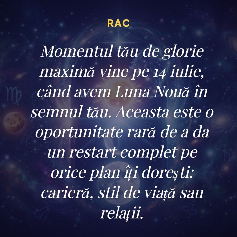 Toată lumea speră, dar doar EI reușesc! Cele 5 zodii care primesc ”biletul de aur”de la astre în iulie 2026. Ești pe listă?