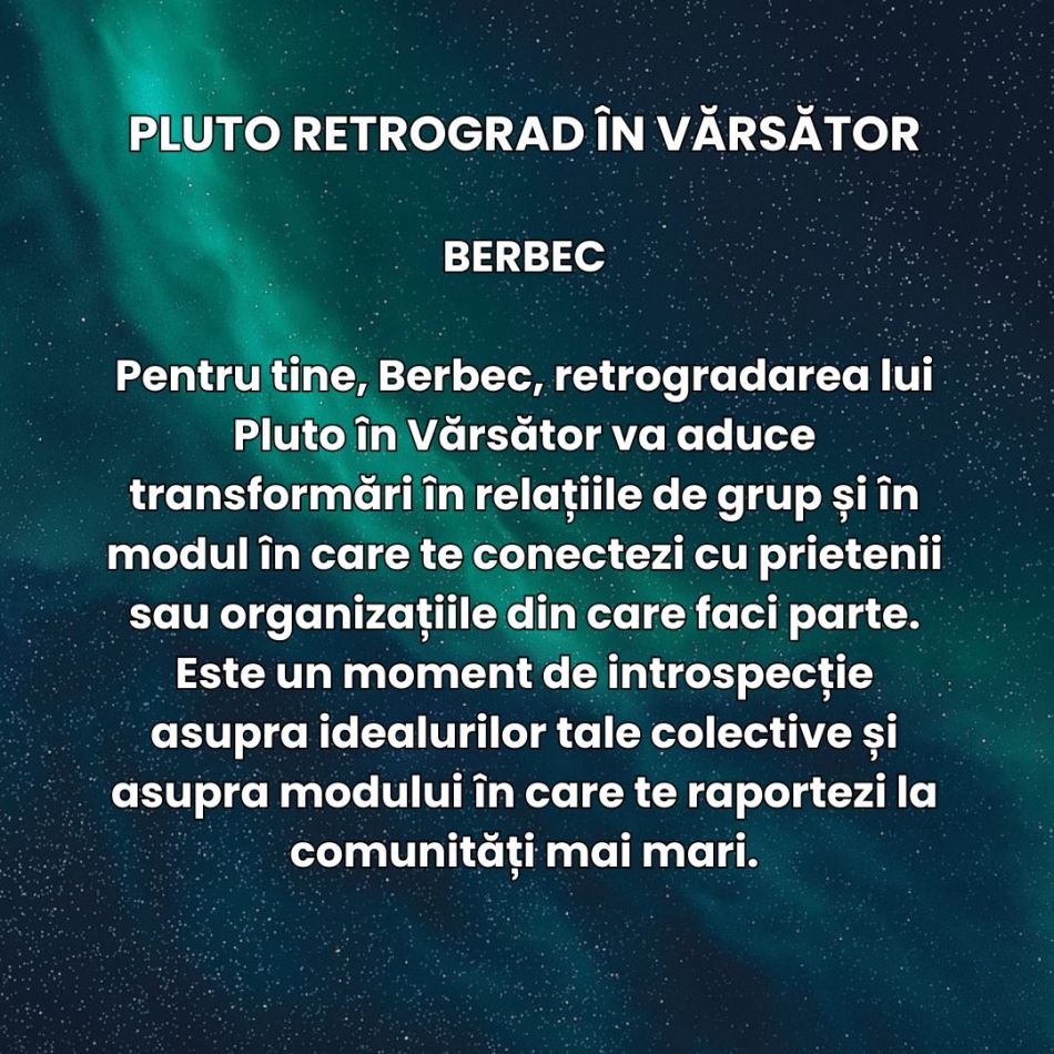Urmează 6 luni de schimbări dramatice! Pluto retrograd în Vărsător ne va reconfigura destinele în perioada mai-octombrie 2025