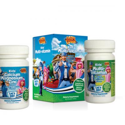 Vitaminele LazyTown pentru copii intra pe piata romaneasca