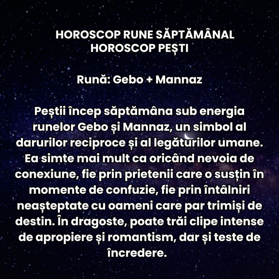 Horoscop Rune săptămâna 15-21 septembrie 2025: Eclipsa de Soare ne aduce un moment intens de resetare și realiniere karmică