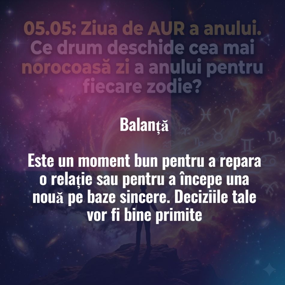 05.05: Ziua de AUR a anului. Ce drum deschide cea mai norocoasă zi a anului pentru fiecare zodie?
