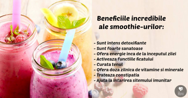 15 Retete de smoothie