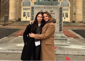 Andreea Marin și Ștefan Bănică, împreună din nou pentru fiica lor: Violeta a absolvit și se pregătește să plece în America