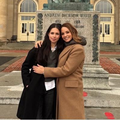 Andreea Marin și Ștefan Bănică, împreună din nou pentru fiica lor: Violeta a absolvit și se pregătește să plece în America