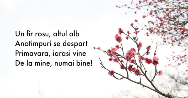 Mesaje de 1 martie: Ganduri bune si urari la inceput de primavara